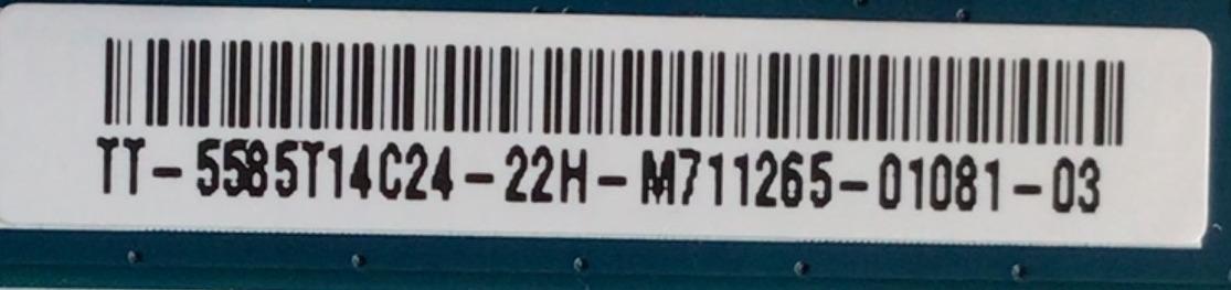 T-CON PARA TV SONY / NUMERO DE PARTE 55.85T14.C24 / 85T14 C07 CTRL / 5585T14C24 / PANEL YDCM085CCU11 / DISPLAY T850QVN03.J / MODELO KD-85X85K / KD85X85K / KD-85X80K - Imagen 3